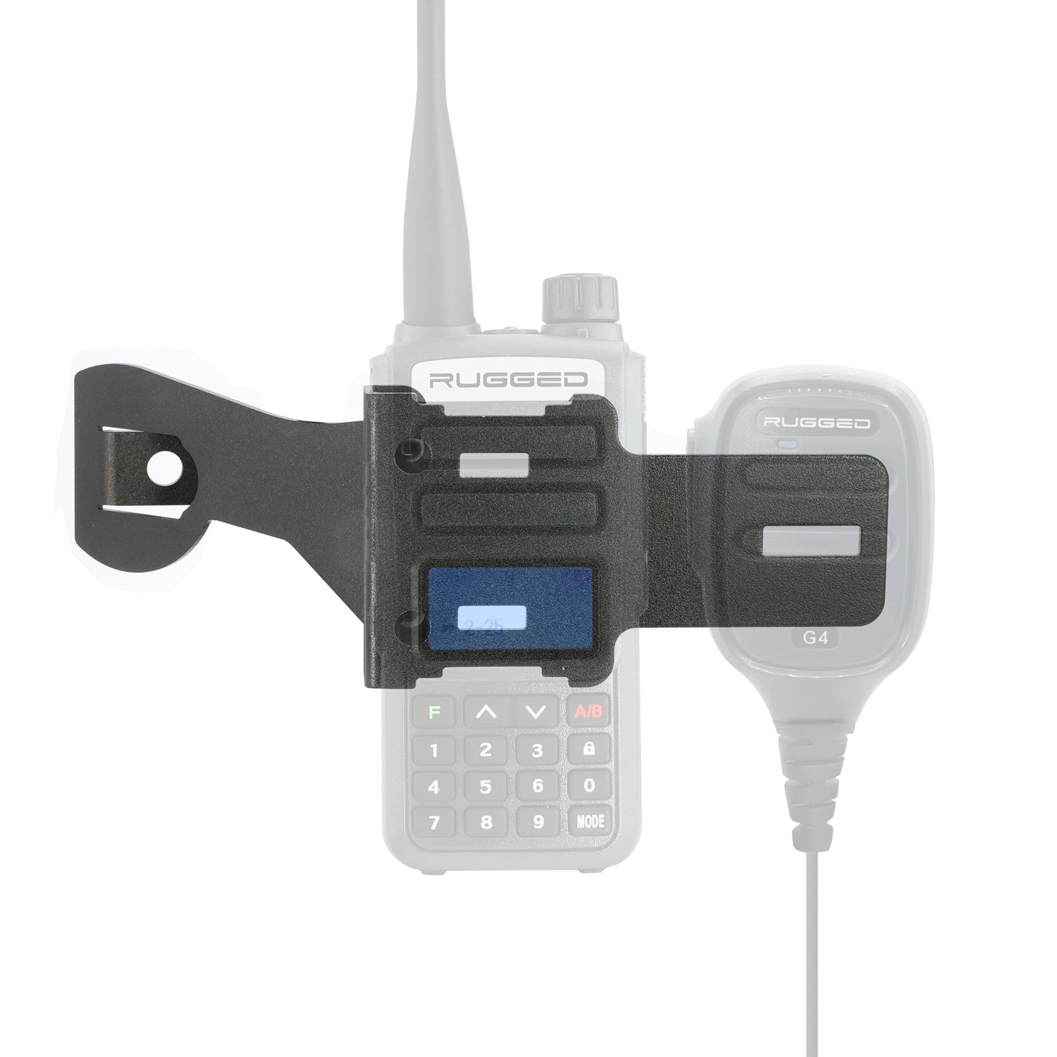 Rugged Radios ULTIMATE GMRS Mobile Radio Kit for Jeep Wrangler JL & Gladiator JT JP1-G4-ULT