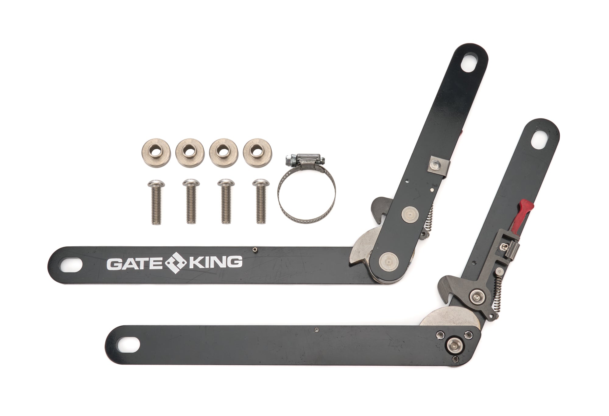 Gate King Tailgate Adjuster - 200 lb Capacity - Chromoly - Black - GM Fullsize Truck 2007-18