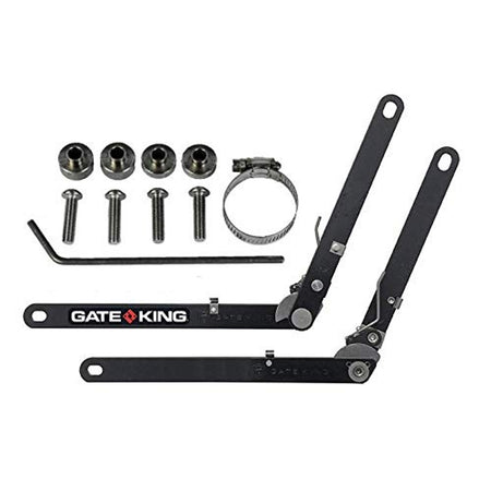 Gate King Tailgate Adjuster - 200 lb Capacity - Chromoly - Black - GM Midsize Truck 2014-24