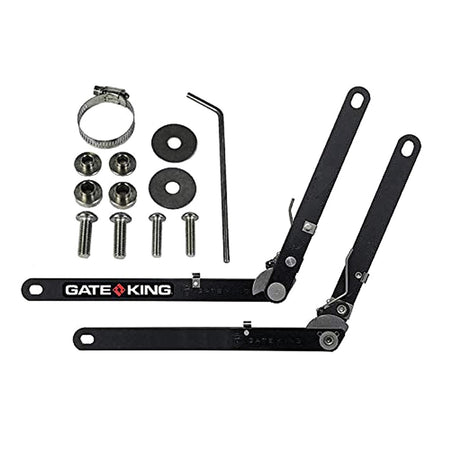 Gate King Tailgate Adjuster - 200 lb Capacity - Chromoly - Black - Ford Fullsize Truck 2004-14