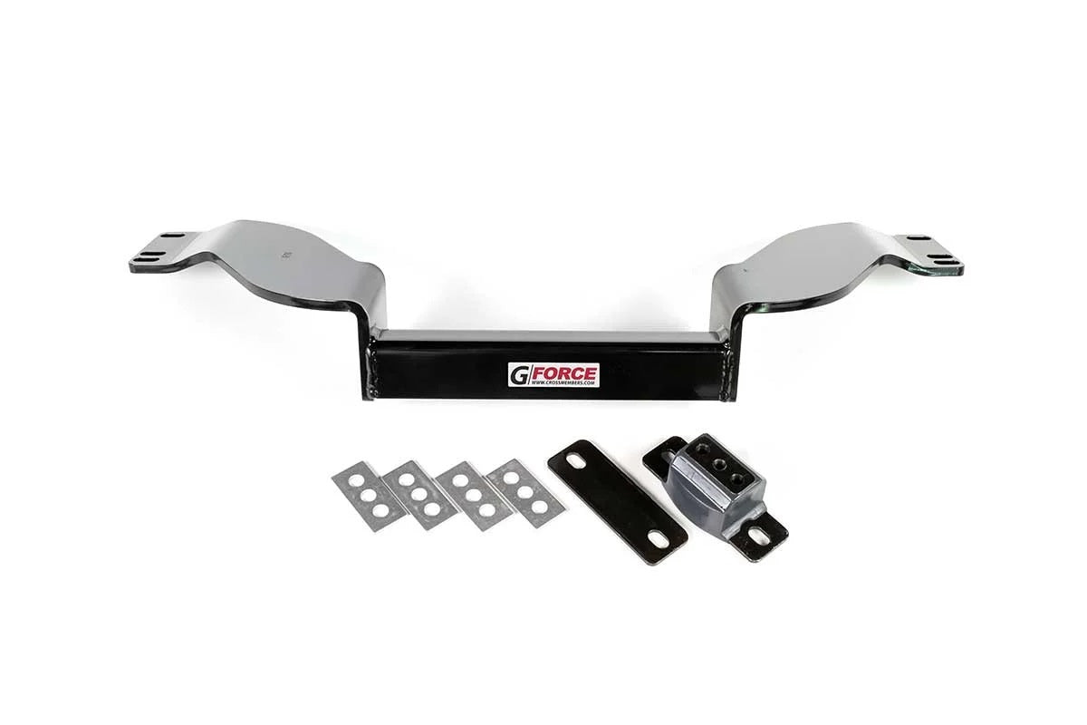G Force Transmission Crossmember - Black - 6L80E / 6L90E - GM F-Body / X-Body 1968-74