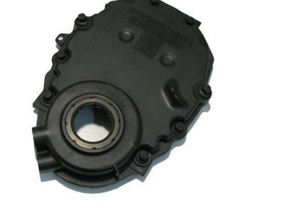 Chevrolet Performance 1-Piece Plastic Timing Cover - Black - Small Block Chevy