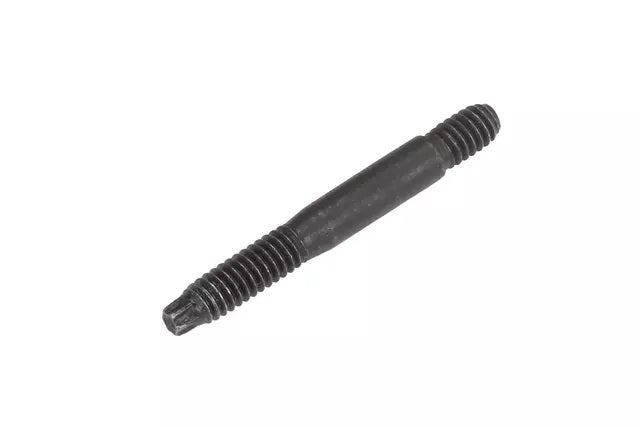 Chevrolet Performance 1/4-20 and 1/4-20 in Thread Stud - 2.188 in Long - Black Oxide