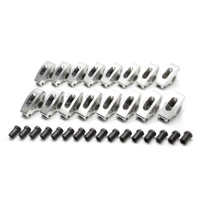 Chevrolet Performance Aluminum Roller Rocker Arm - 3/8 in Stud Mount - 1.50 Ratio - Small Block Chevy (Set of 16)