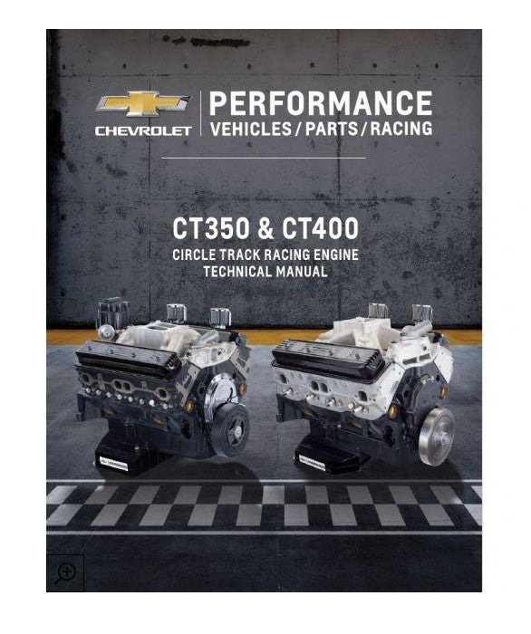 CT350 and CT400 Circle Track Racing Engine Technical Manual - 47 Pages - Paperback