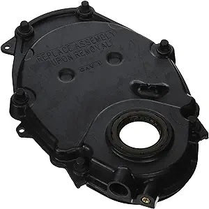 Chevrolet Performance 1-Piece Plastic Timing Cover - Black - GM V6