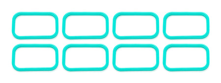 Chevrolet Performance Intake Manifold Gasket - 2.554 x 1.51 in Rectangle Port - GM LS-Series