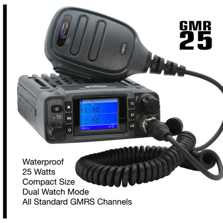 Rugged Radios Ford Bronco Two-Way GMRS Mobile Radio Kit - Rambler G4 BRONCO-G4