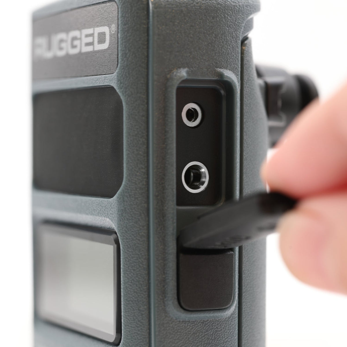 Rugged Radios GMR5 - 5W GMRS Handheld Radio - 2 Pack - Gray GMR5-2-PACK