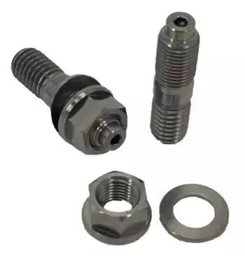 Gorsuch Titanium Starter Bolt - 7/16-20 in Thread / 7/16-14 in Thread (Pair)