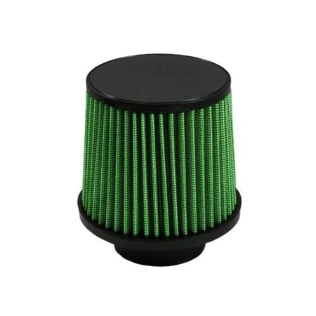Green Filter Clamp-On Conical Air Filter Element - 6 Diameter Base - 5 in Diameter - 5 in Tall - Green