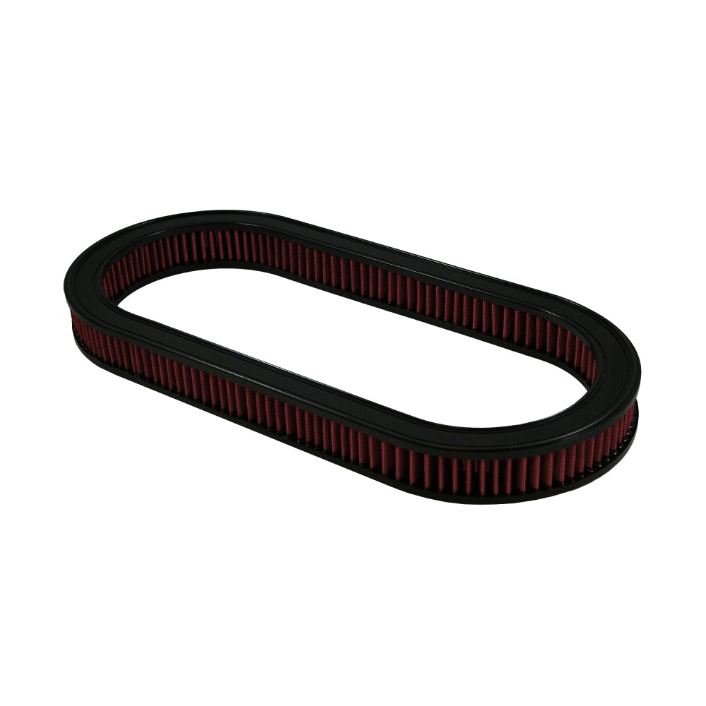 Green Filter Oval Air Filter Element - Red