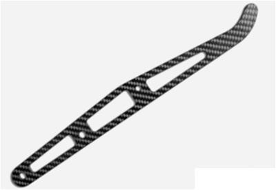 Grant Carbon Fiber Parachute Handle - 8.5 in Long - 6 mm Thick