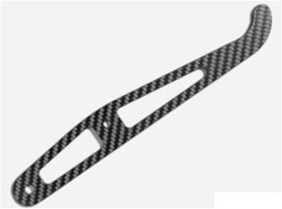 Grant Carbon Fiber Parachute Handle - 11 in Long - 6 mm Thick