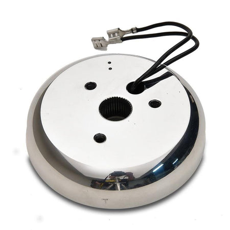 GT Performance GT3 Steering Wheel Adapter - 3-Bolt GT Wheel to OE Column - Polished - Ford