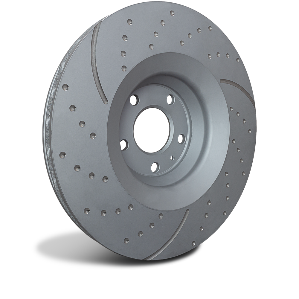 EBC GD Sport Front Directional / Dimpled / Slotted Brake Rotor - Lexus 2017-24 / Toyota 2007-22