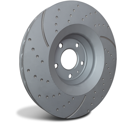 EBC GD Sport Front Directional / Dimpled / Slotted Brake Rotor - Lexus 2017-24 / Toyota 2007-22