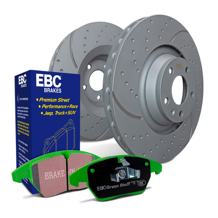EBC GD Sport Front Directional Brake Rotor and Pad Kit - GM 2008-20 S3KF1195