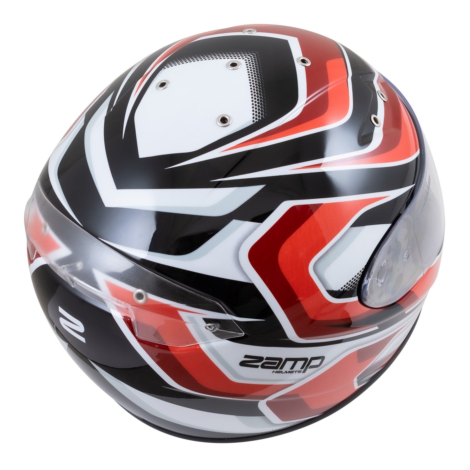 Zamp FS-10 Graphic Helmet - Blue / Silver