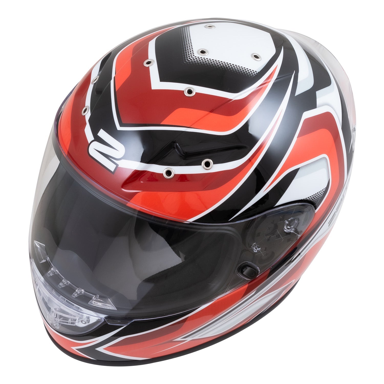 Zamp FS-10 Graphic Helmet - Blue / Silver