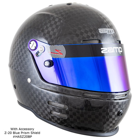 Zamp RZ-66C Helmet - Gloss Carbon