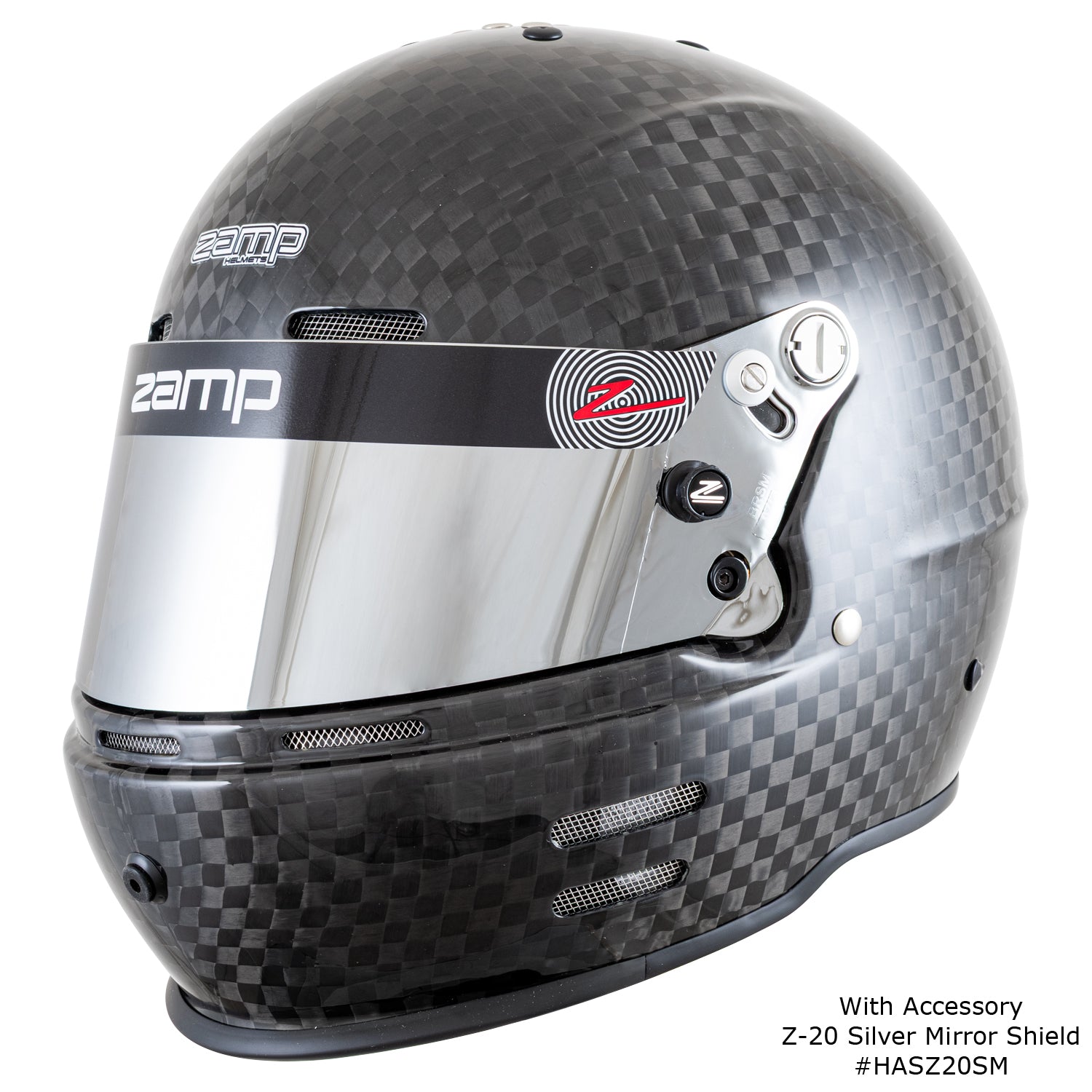 Zamp H780CB32XL Zamp RZ-66C Helmet - Gloss Carbon – Pit Stop USA