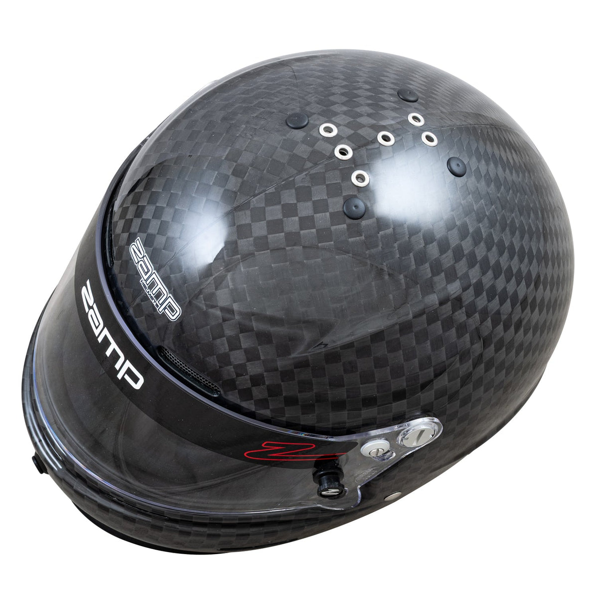 Zamp RZ-66C Helmet - Gloss Carbon