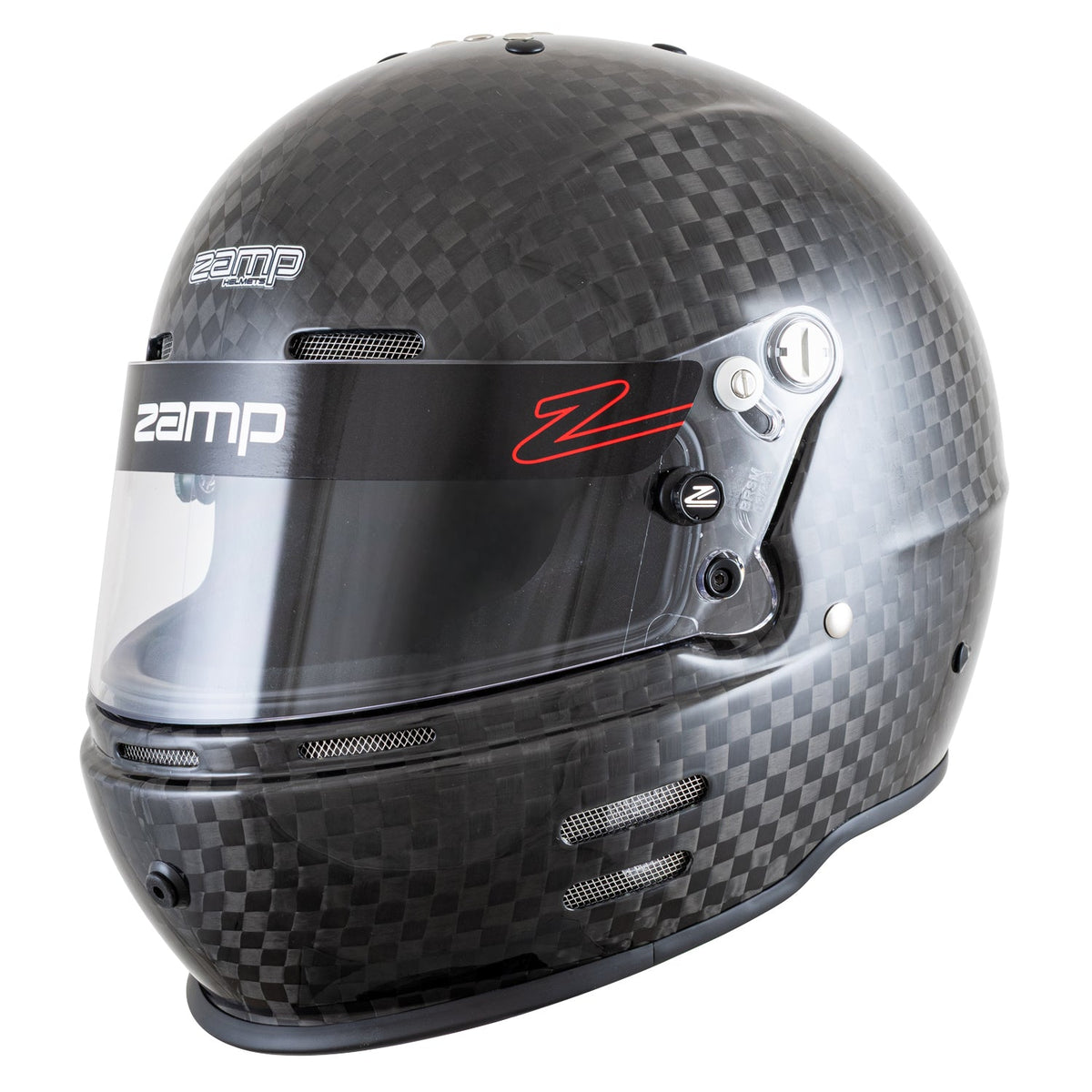Zamp RZ-66C Helmet - Gloss Carbon