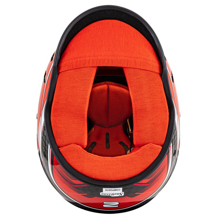 Zamp RZ-67D Graphic Helmet - Flo Red / Light Red