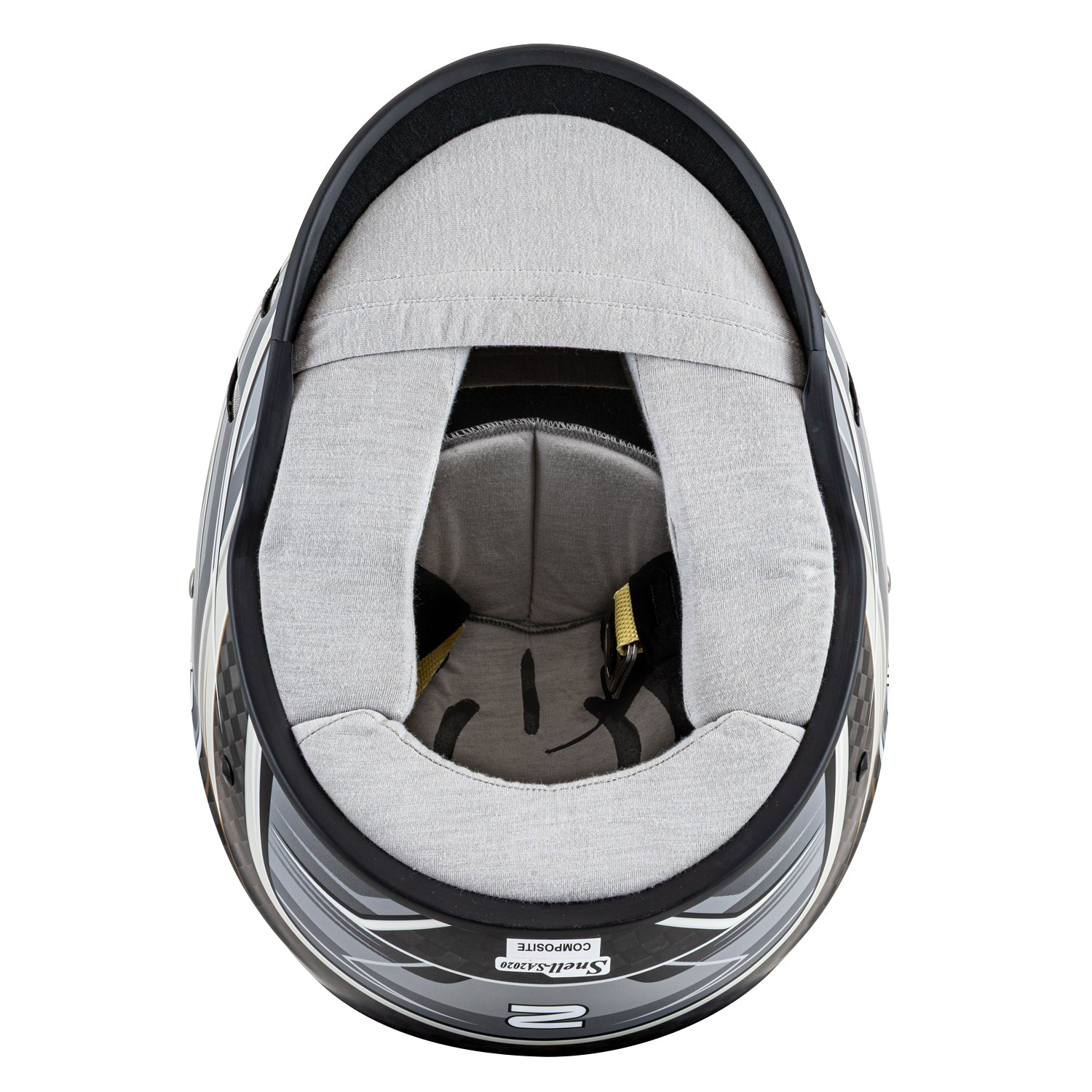 Zamp RZ-67D Graphic Helmet - Gray / Light Gray