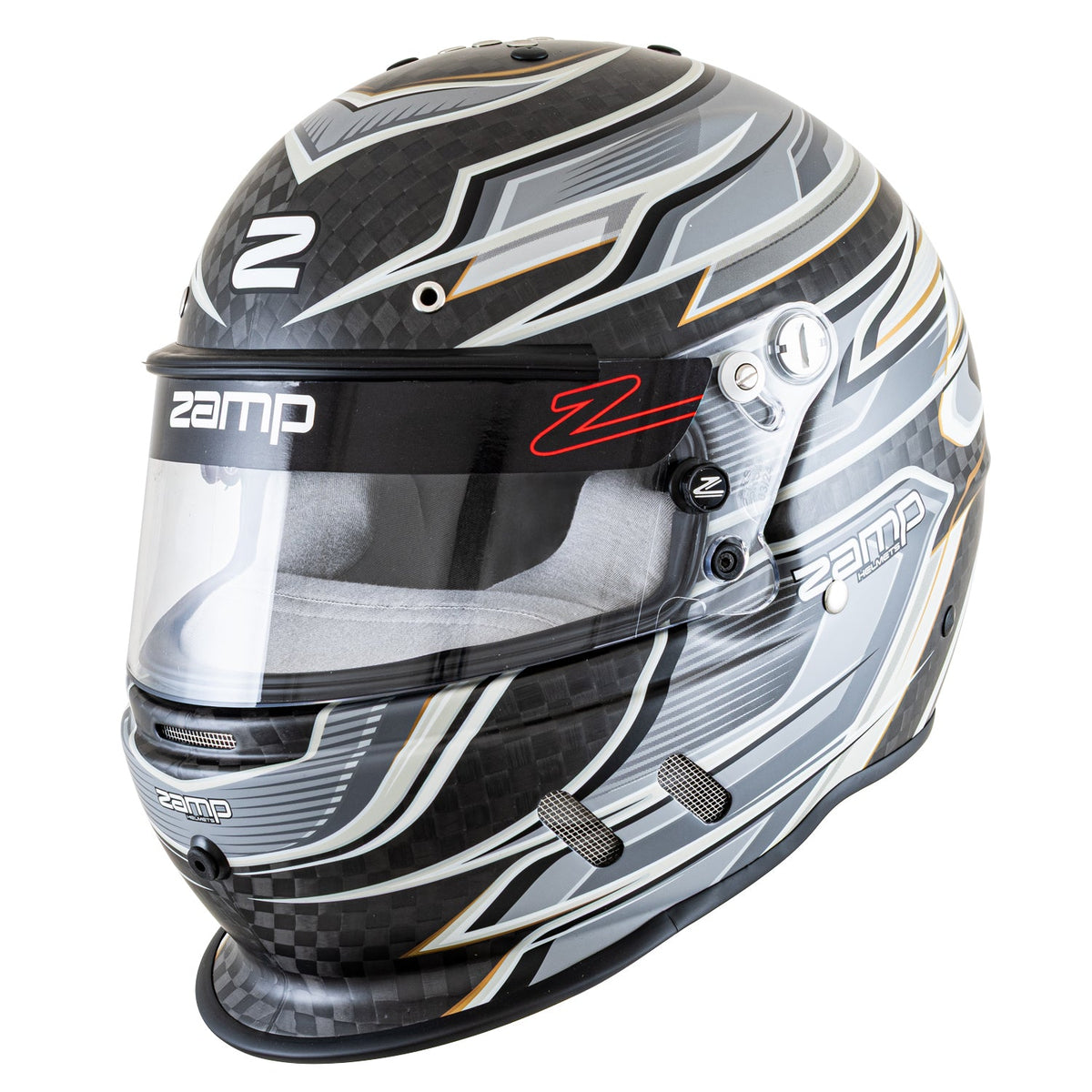 Zamp RZ-67D Graphic Helmet - Gray / Light Gray