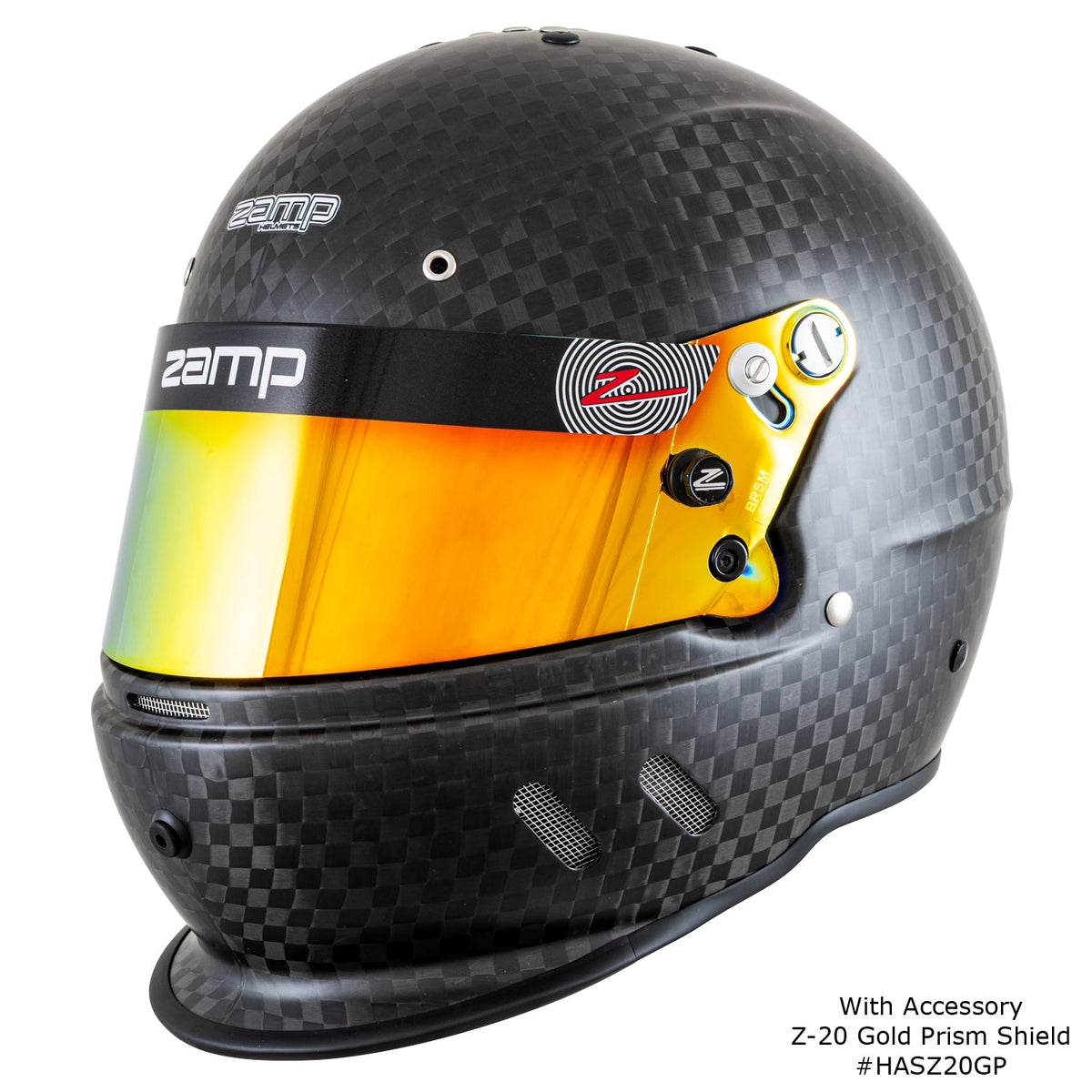 Zamp RZ-67D Helmet - Matte Carbon