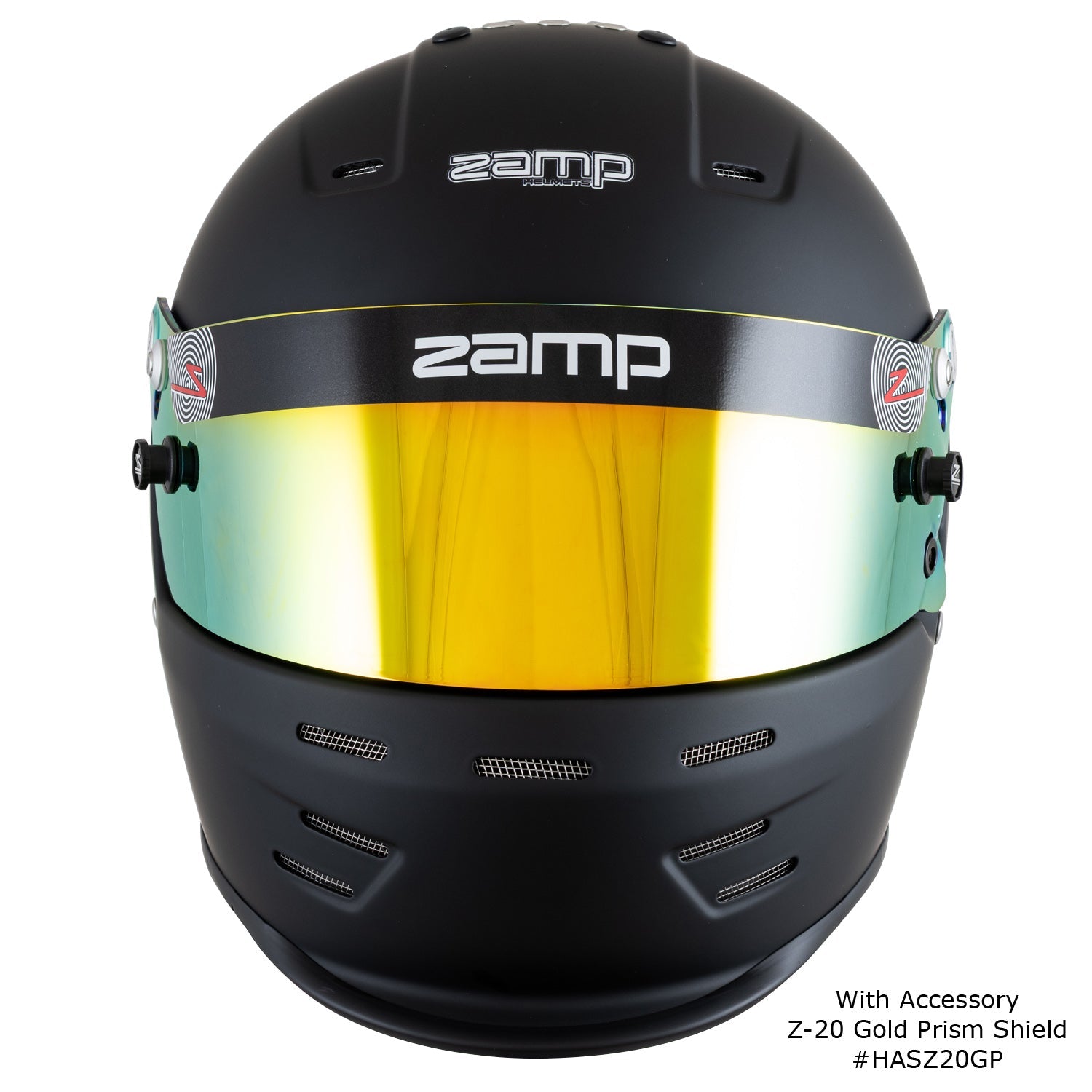 Zamp RZ-38 Helmet - Matte Black