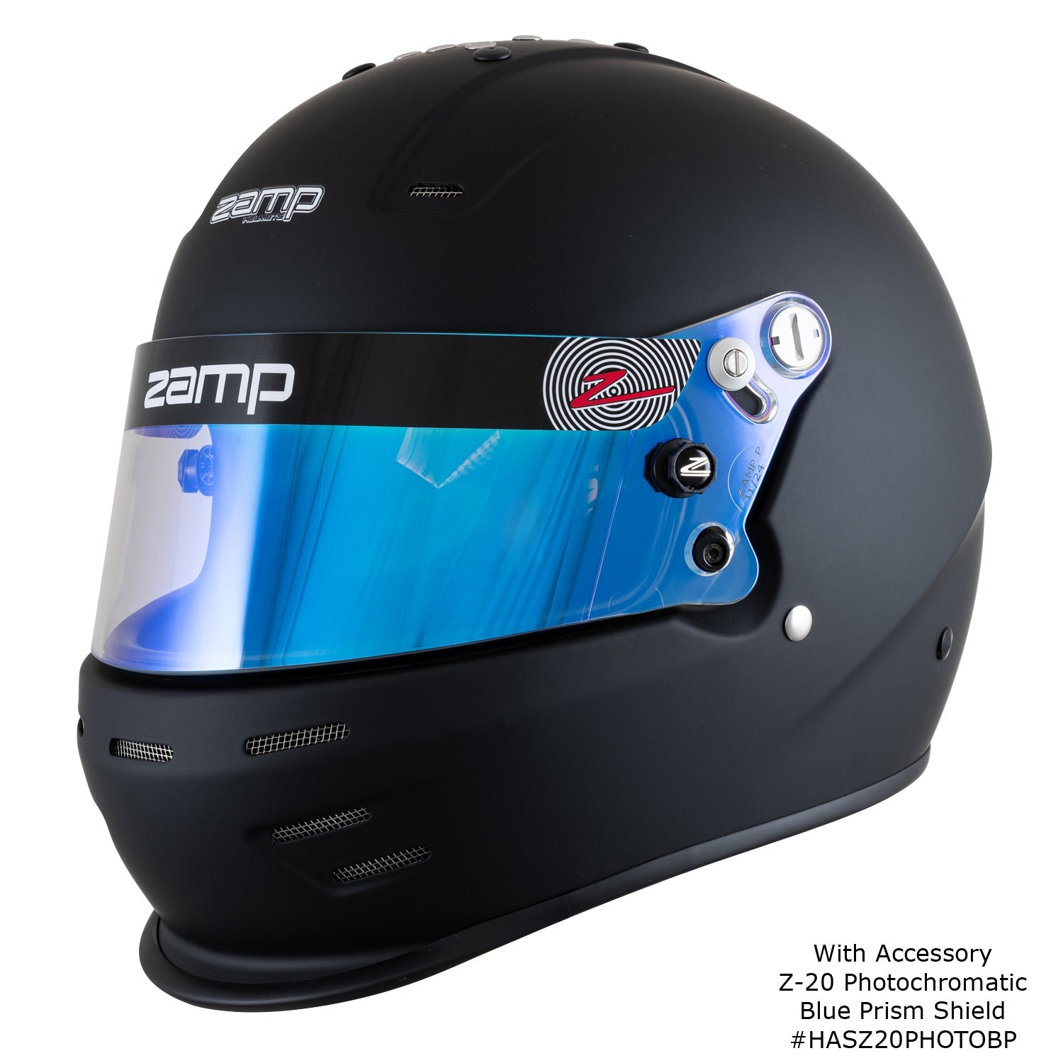 Zamp RZ-38 Helmet - Matte Black