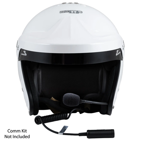 Zamp RZ-19F Helmet - Gloss White