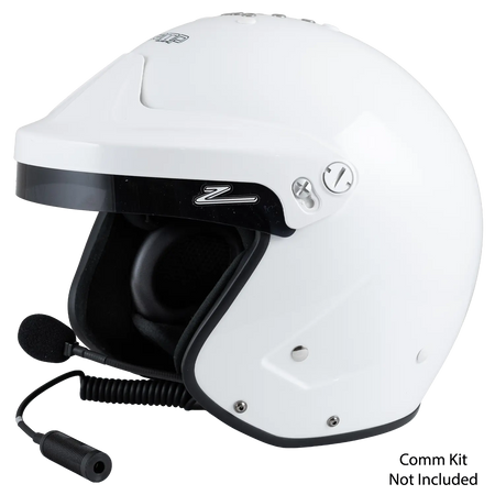 Zamp RZ-19F Helmet - Gloss White