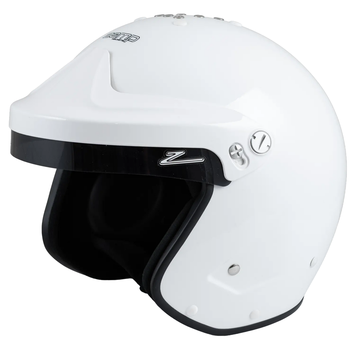 Zamp RZ-19F Helmet - Gloss White