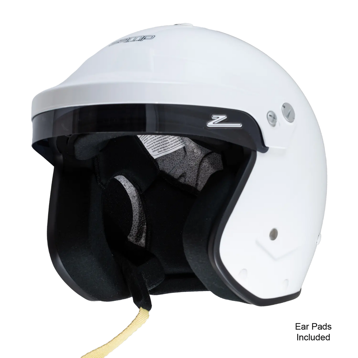 Zamp RZ-19S Helmet - Gloss White