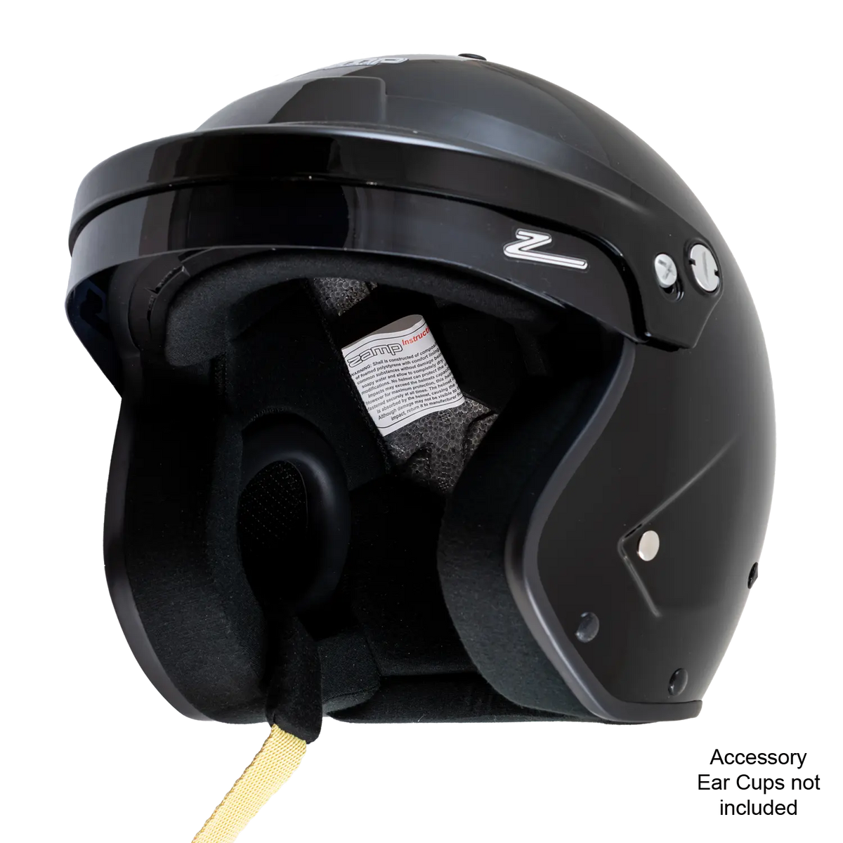 Zamp RZ-19S Helmet - Gloss Black