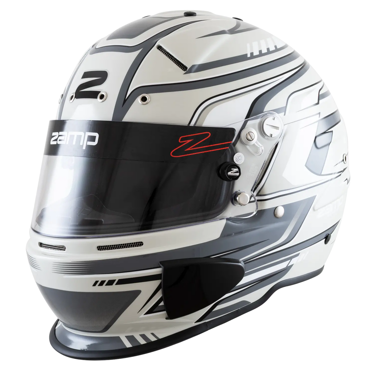 Zamp RZ-70F Helmet - Gray Graphic