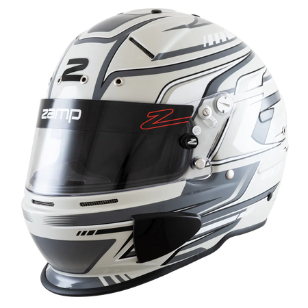 Zamp RZ-70F Helmet - Gray Graphic