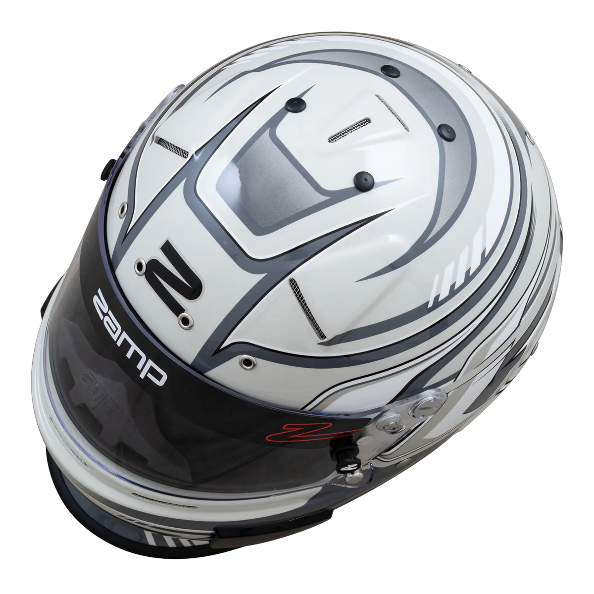 Zamp RZ-70F Helmet - Gray Graphic