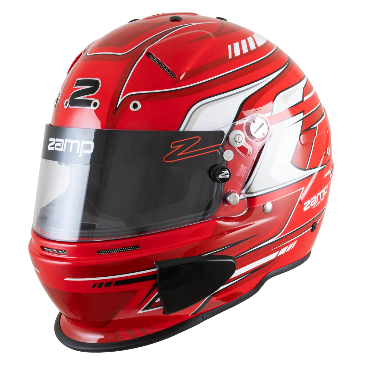 Zamp RZ-70F Helmet - Red Graphic