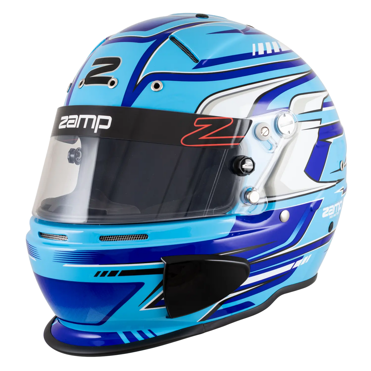 Zamp RZ-70F Helmet - Blue Graphic