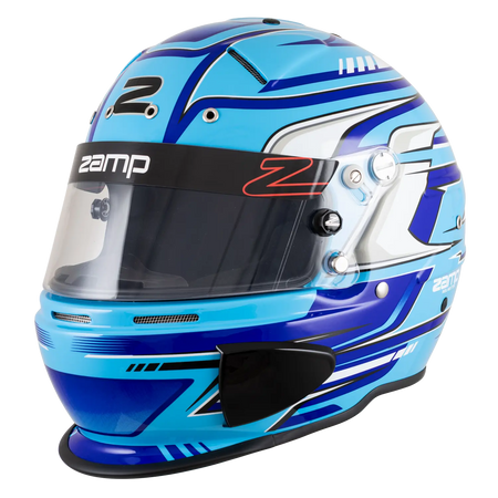 Zamp RZ-70F Helmet - Blue Graphic