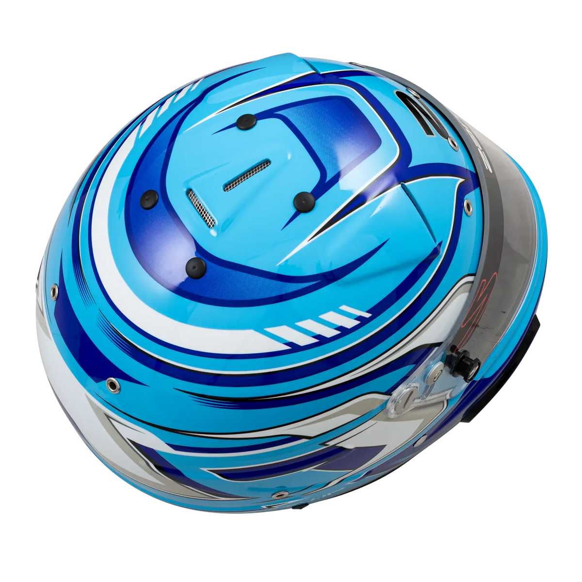 Zamp RZ-70F Helmet - Blue Graphic