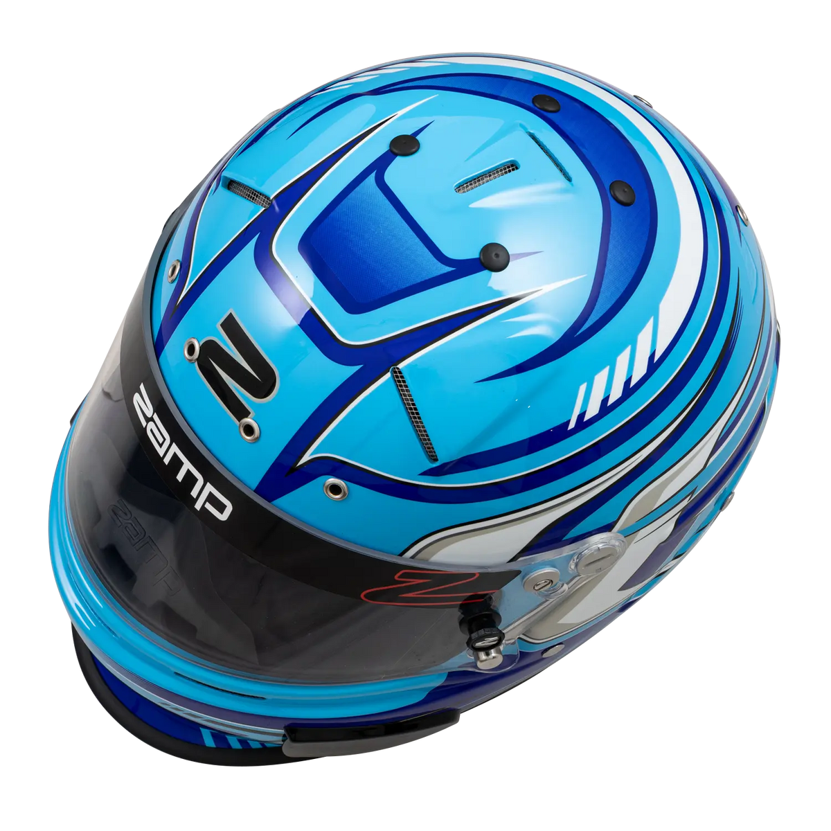 Zamp RZ-70F Helmet - Blue Graphic