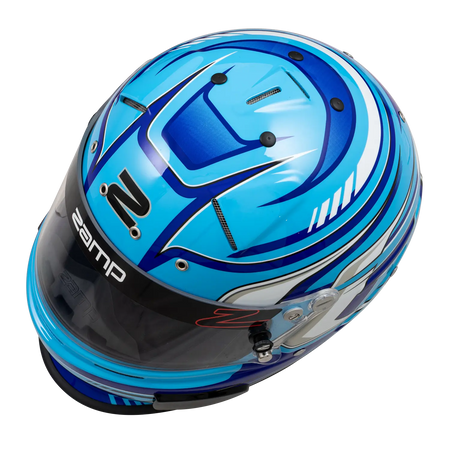 Zamp RZ-70F Helmet - Blue Graphic