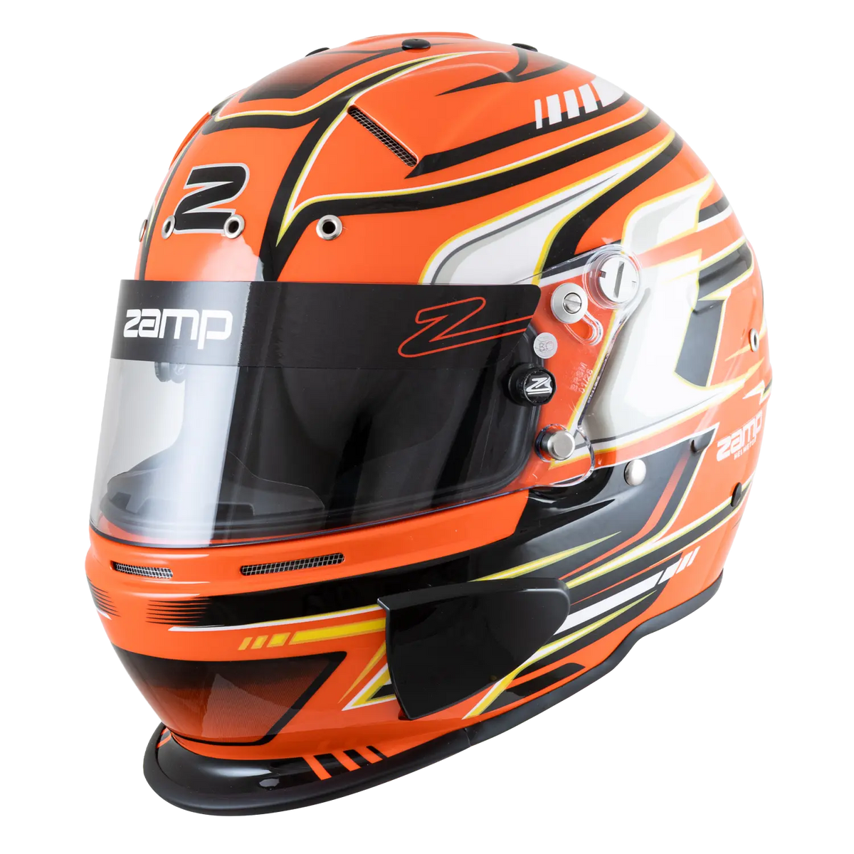 Zamp RZ-70F Helmet - Orange Graphic