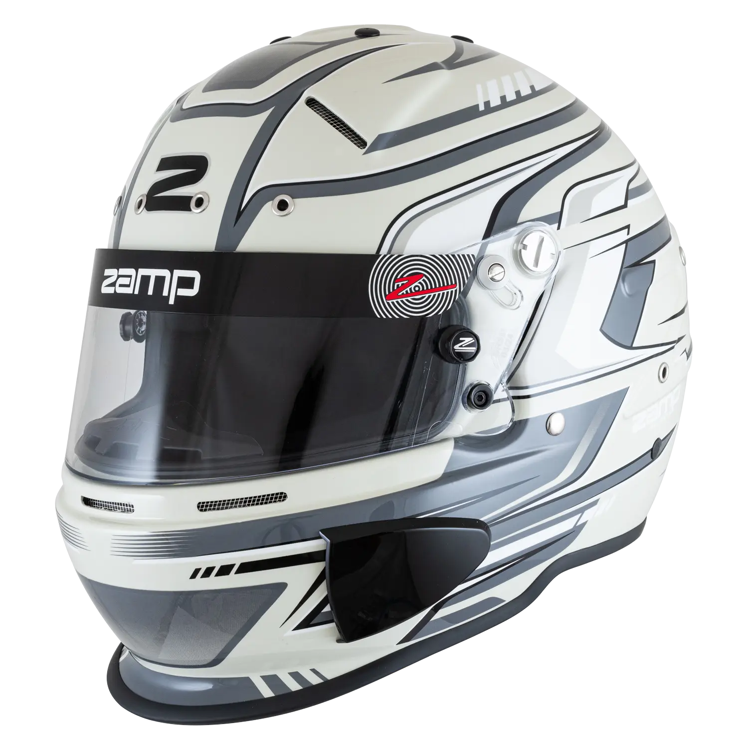 Zamp RZ-70S Helmet - Gray Graphic